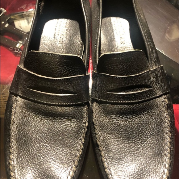 Cole Haan Black Leather Loafers (Country) - Picture 7 of 13